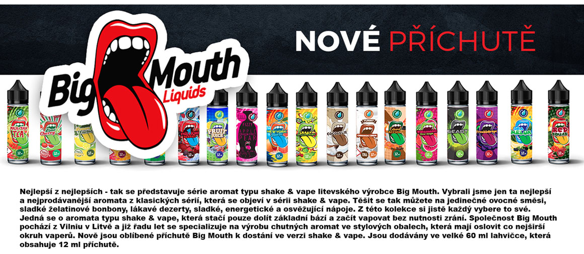 Big Mouth Shake and vape